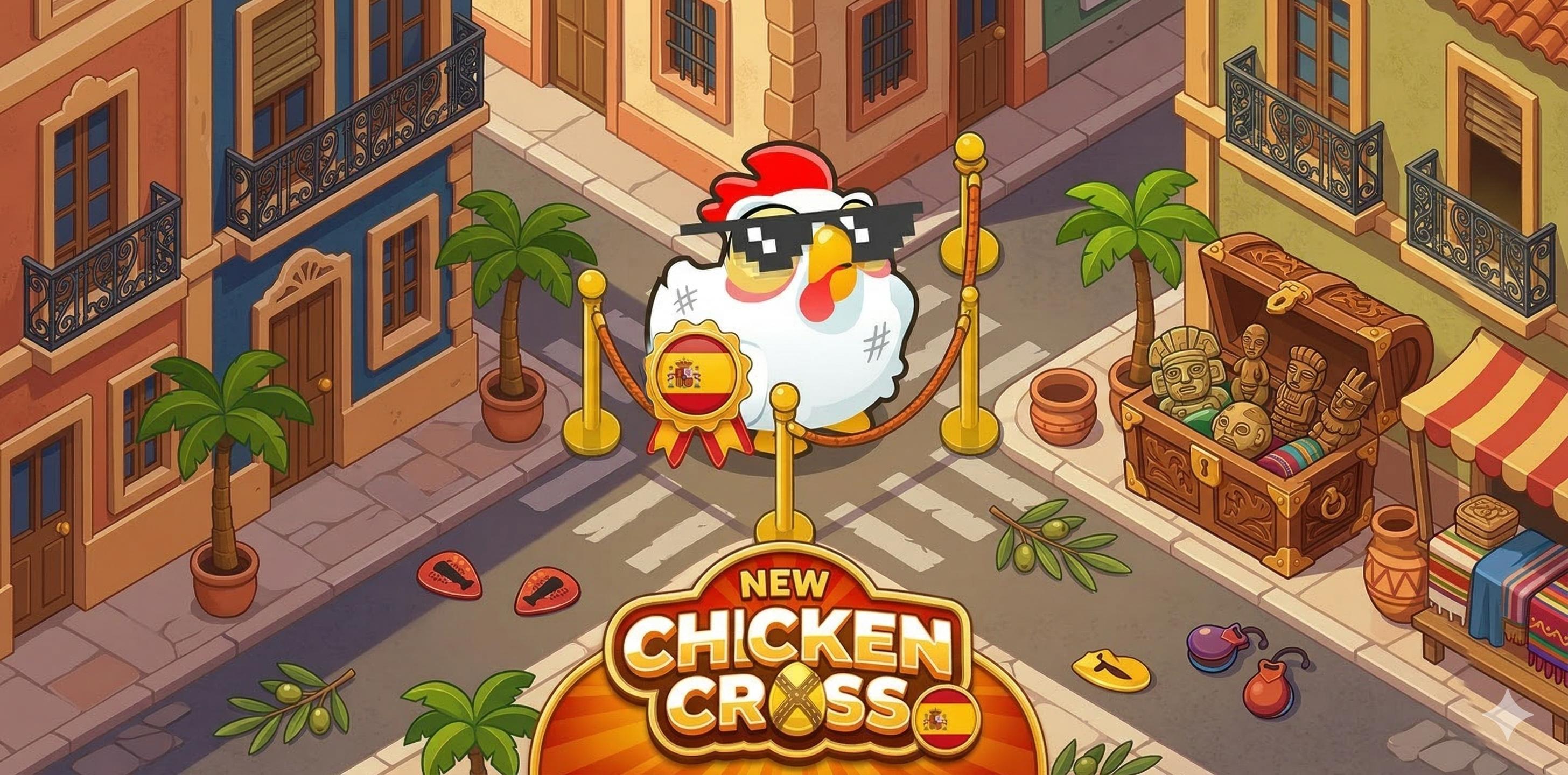 Apostar en Chicken Cross es simple y directo