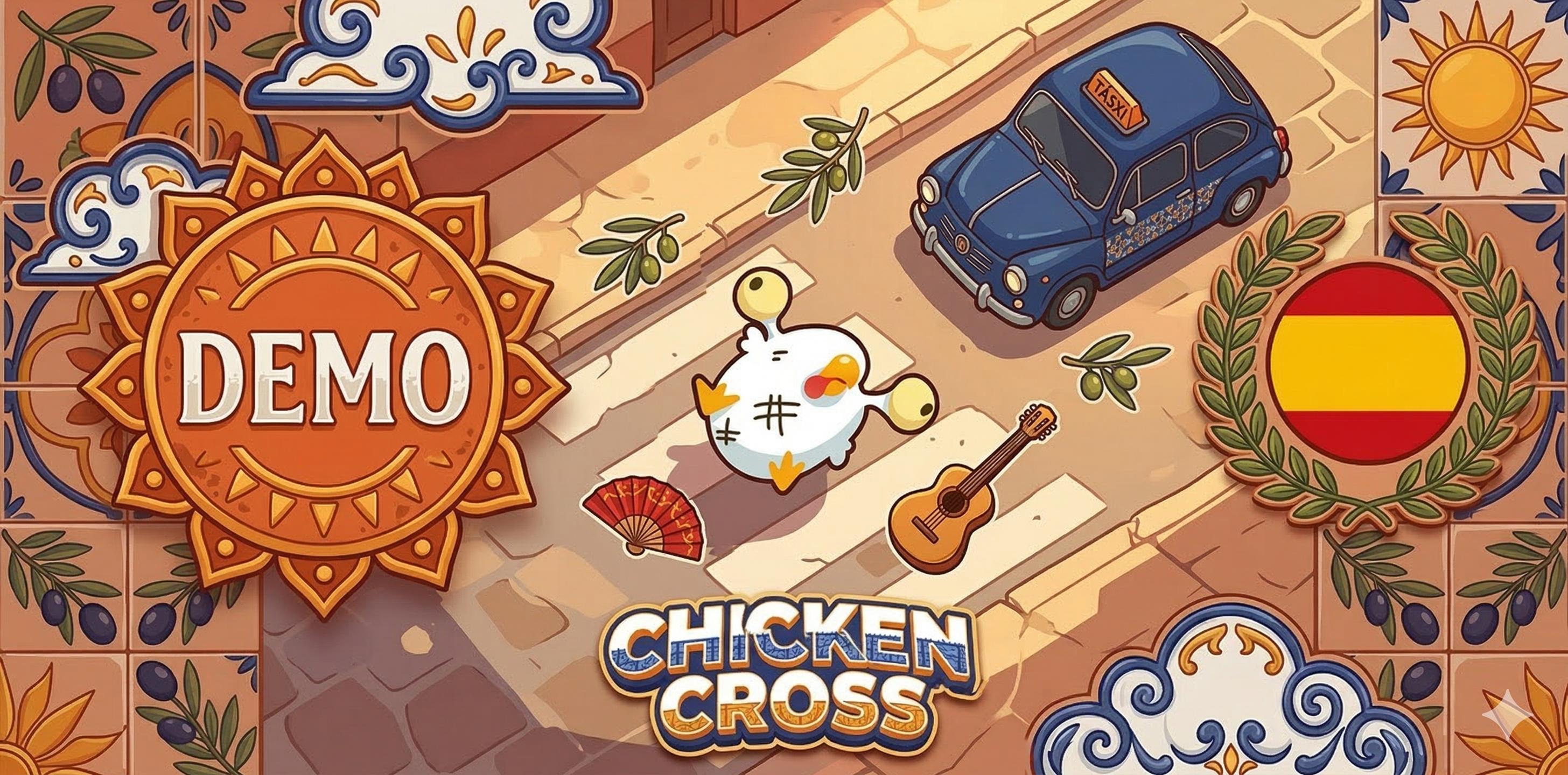 anteprima del gameplay di Chicken Cross — Juego de Casino: