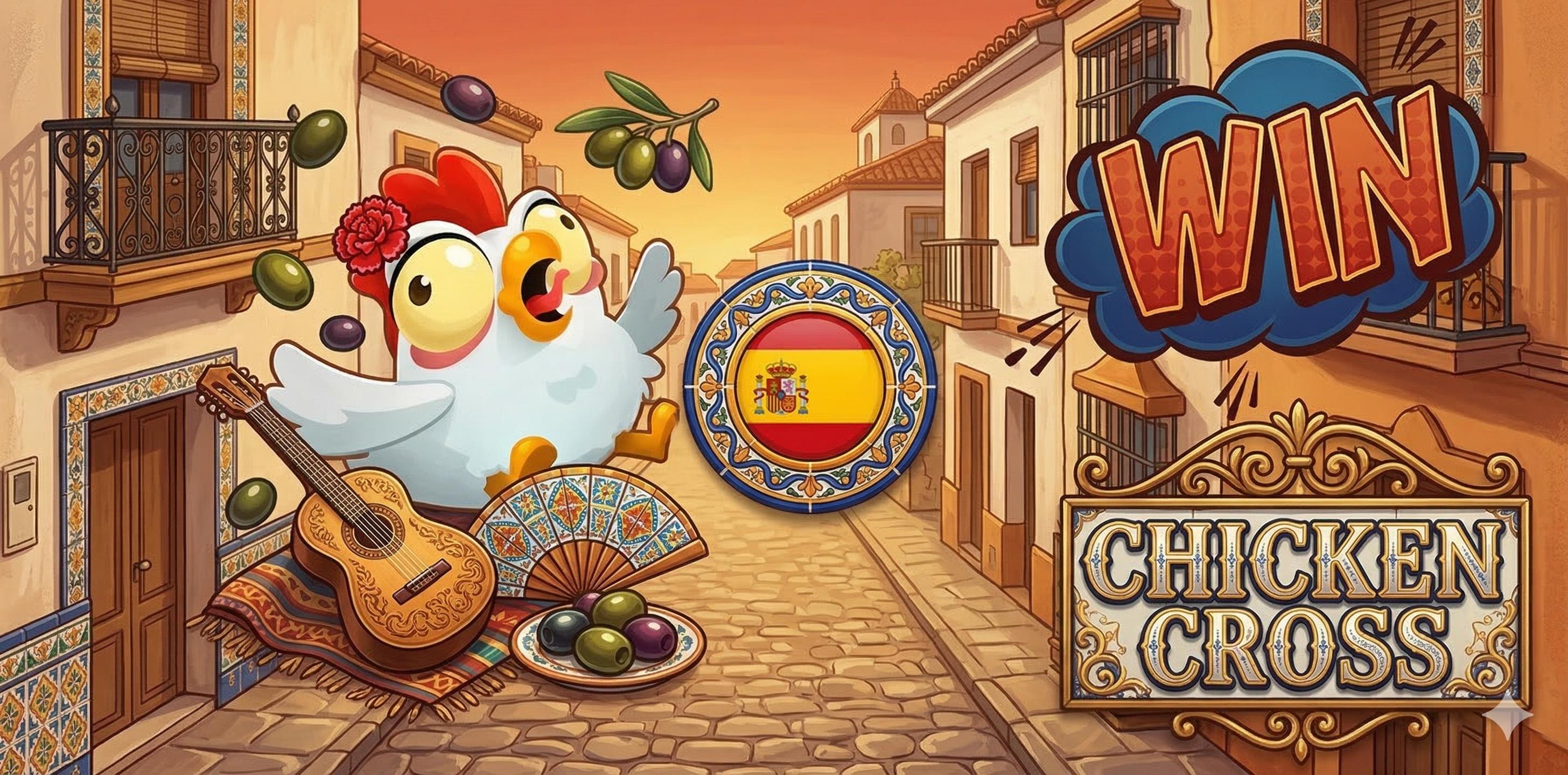 Los niveles de dificultad en Chicken Cross te permiten obtener más ganancias